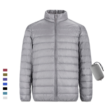 Wholesale new style duck down lightweight men's slim warm down jacket for autumn and winter